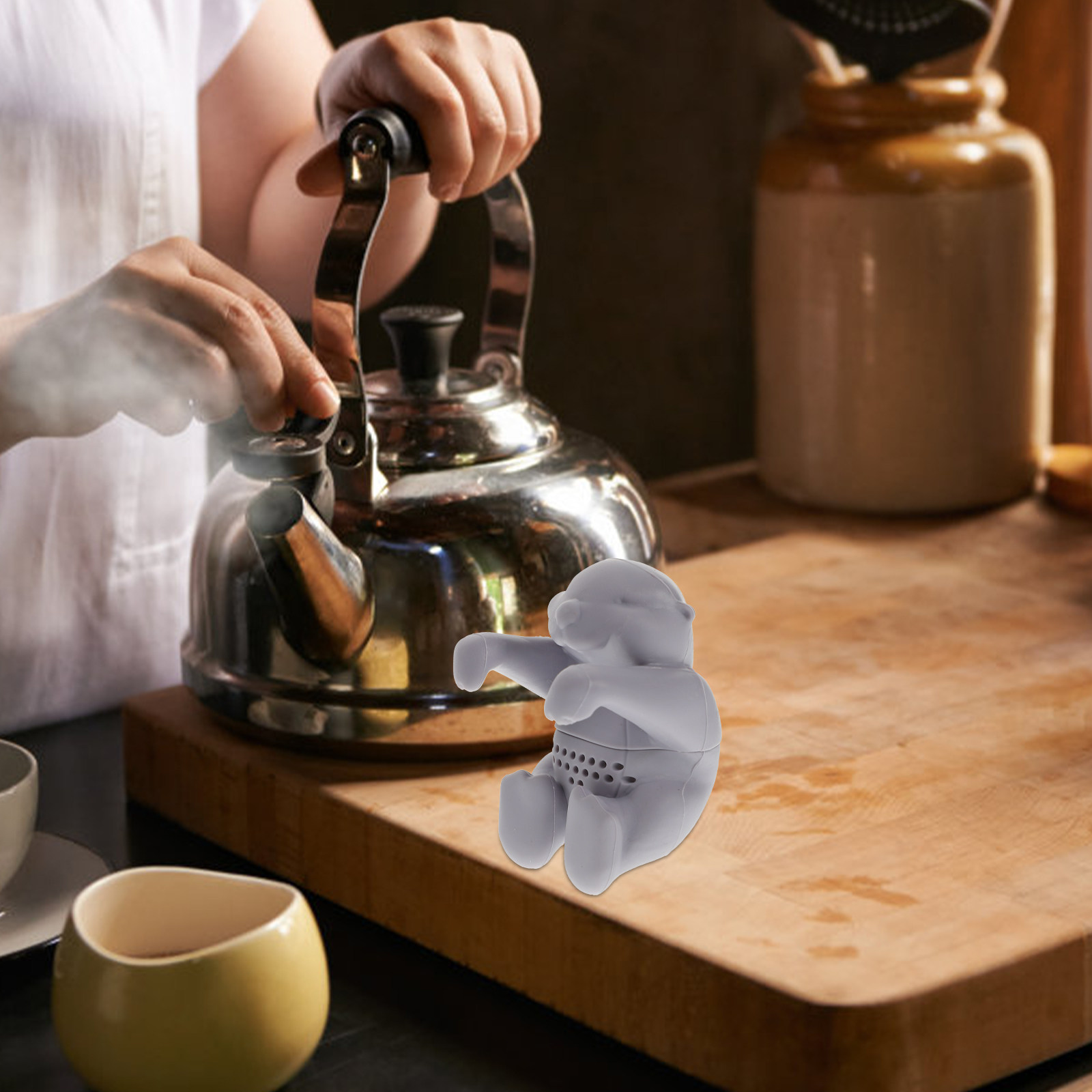 Kitchen Gadgets To Gift - Otter Yaprak Şeklinde Filtre, Gevşek Çay