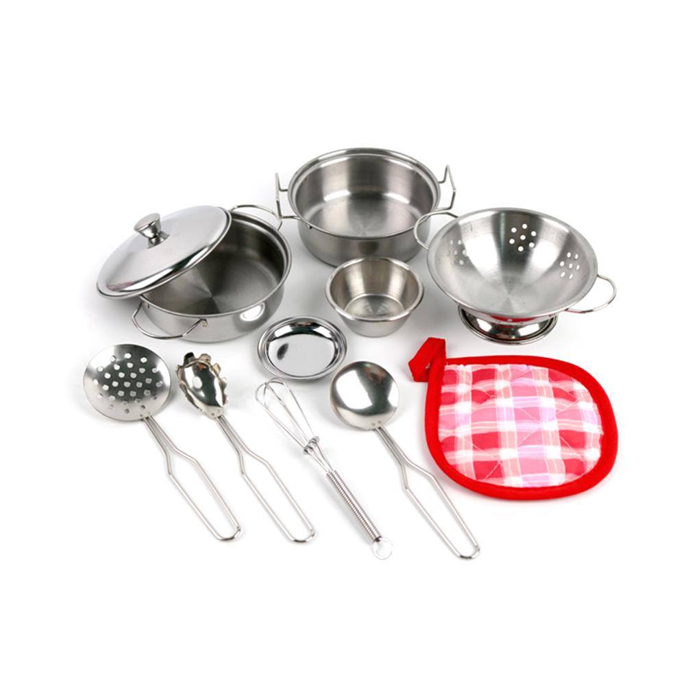 Kitchen Gadgets For Kids - Paslanmaz Çelik Tencere ve Tavalar ile