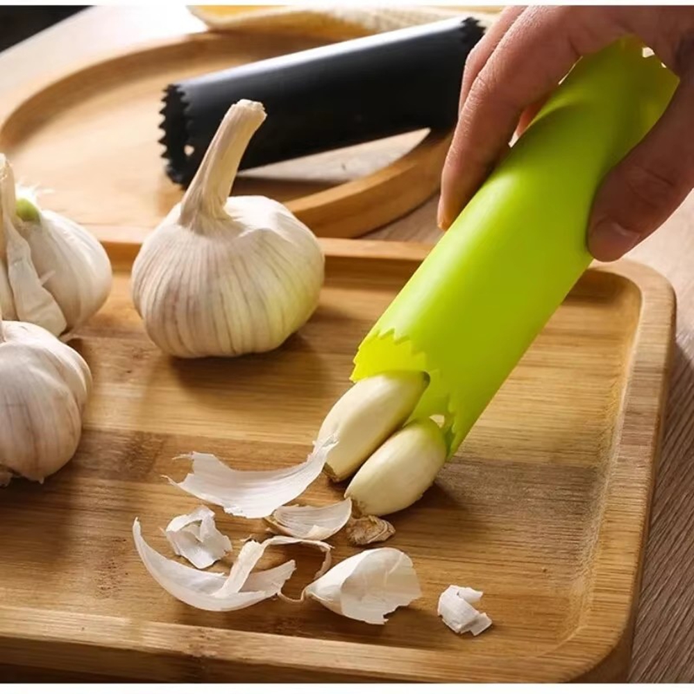 Kitchen Gadgets Useful - Sarımsak Soyucu Tüpü Sarımsak Soyma Silikonu