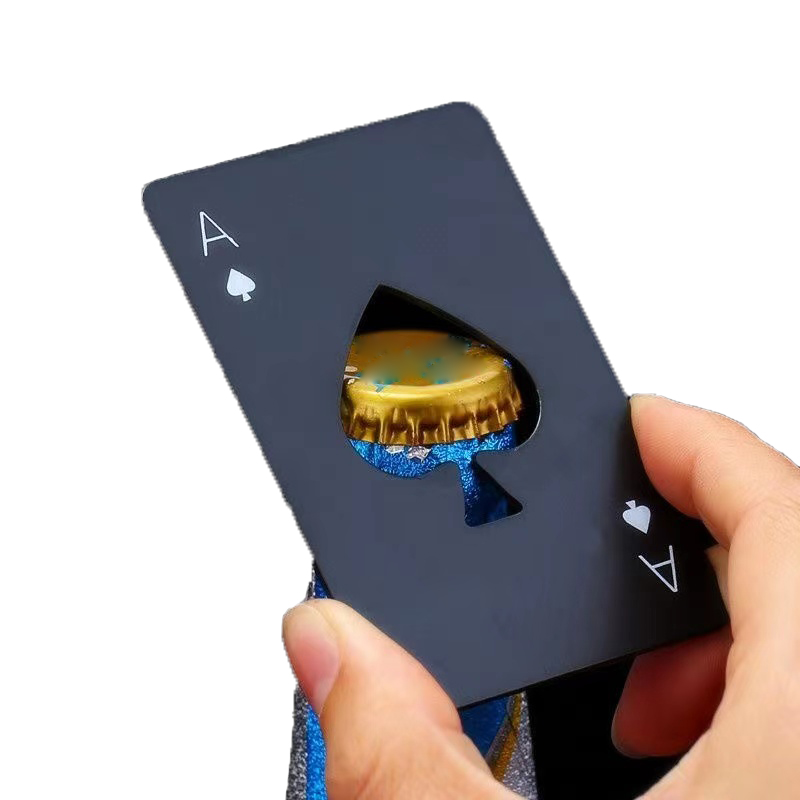 Kitchen Gadgets To Gift - Bira şişe açacağı Poker Bir Kart
