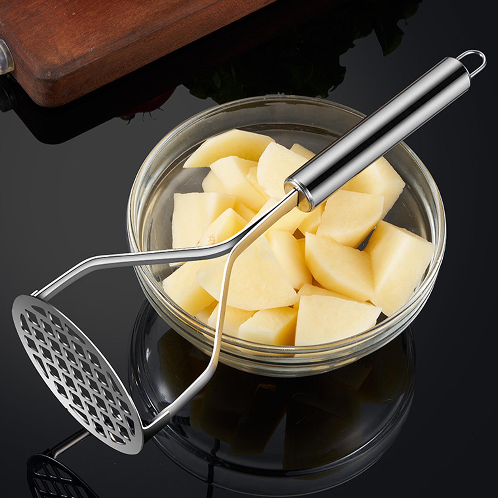 Kitchen Gadgets For Kids - Manuel Paslanmaz Çelik Patates Ezici Meyve
