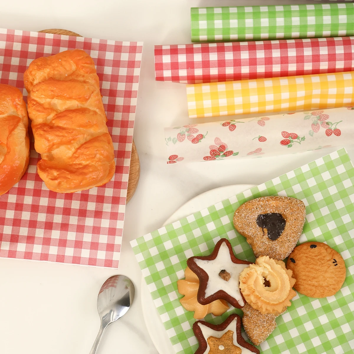 Kitchen Gadgets To Gift - 50 adet yağa dayanıklı ambalaj kağıdı