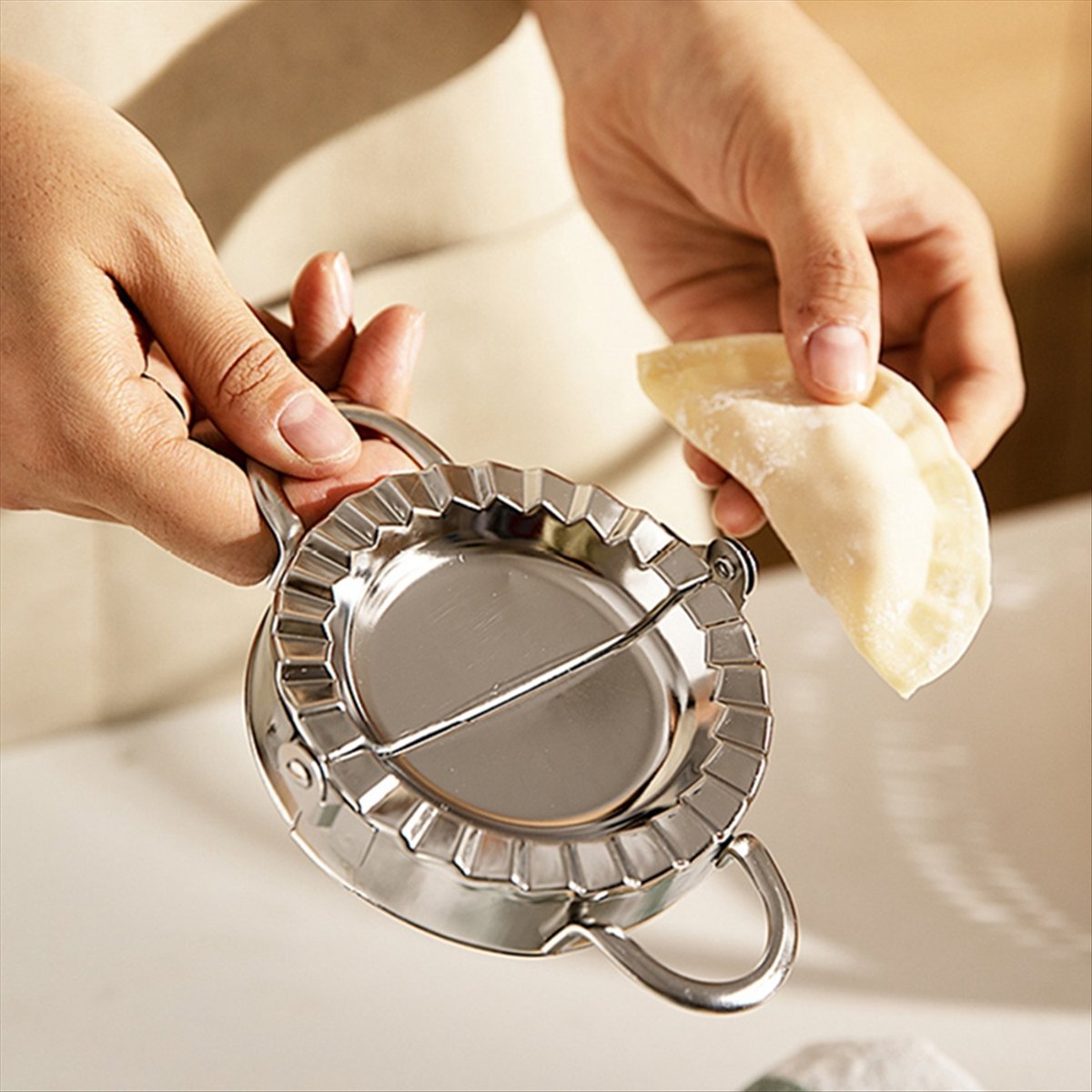 Kitchen Gadgets Trending - 2026 Trend Mantı Yapıcı Paslanmaz Çelik