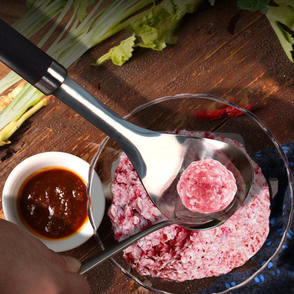 Kitchen Gadgets To Gift - 2 Adet Paslanmaz Çelik Köfte Yapma