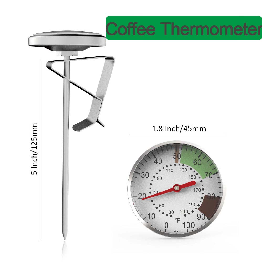 Kitchen Gadgets Plus - 0-100 ° C Gıda Termometresi Paslanmaz