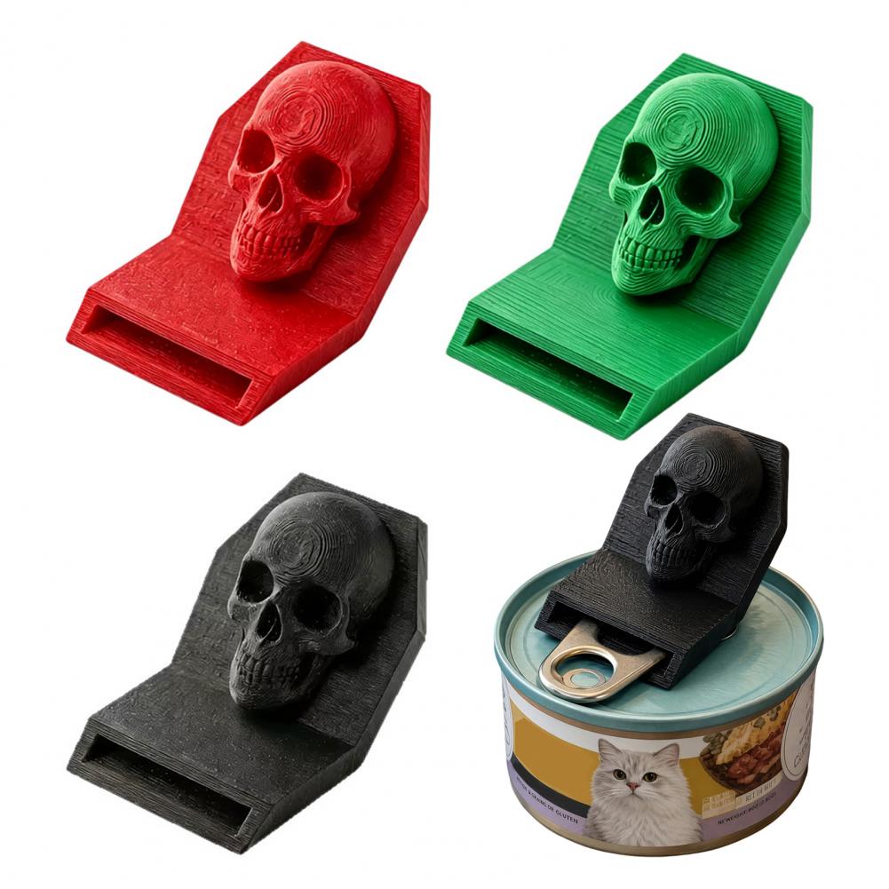 Kitchen Gadgets To Gift - Manuel Açıcı Gotik Kafatası Açıcı 3d