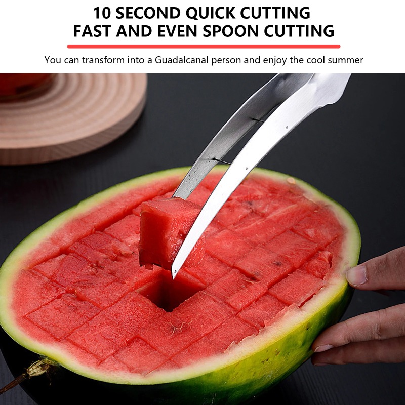 Watermelon Slicer Cutter - Karpuz Kesme Makinesi Yaz Karpuz Dilimleme