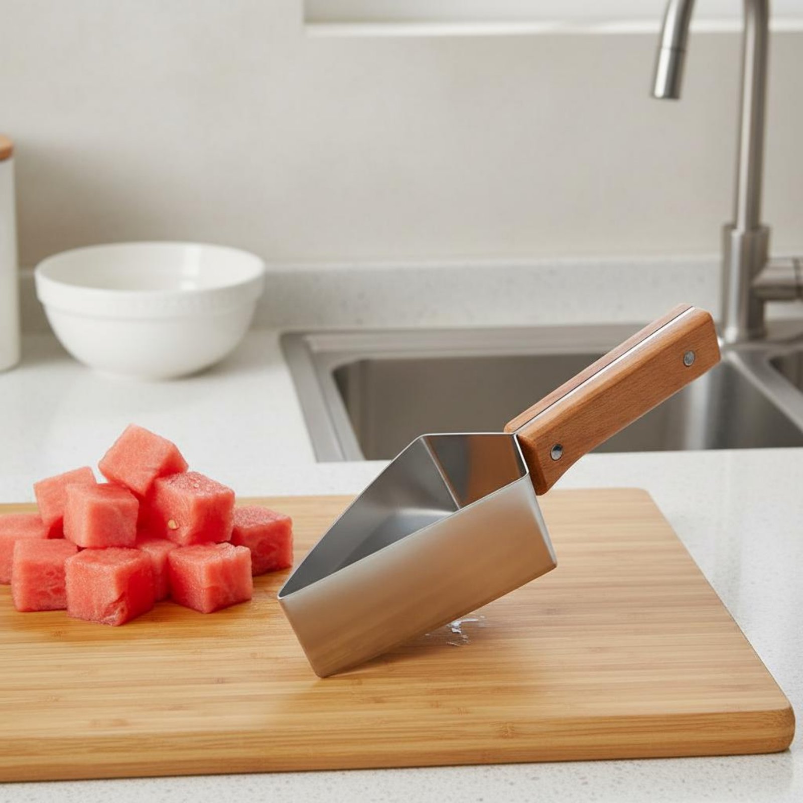 Çok Fonksiyonlu Üçgen Şeklinde - Watermelon Slicer Cutter incelemesi ve fiyatı