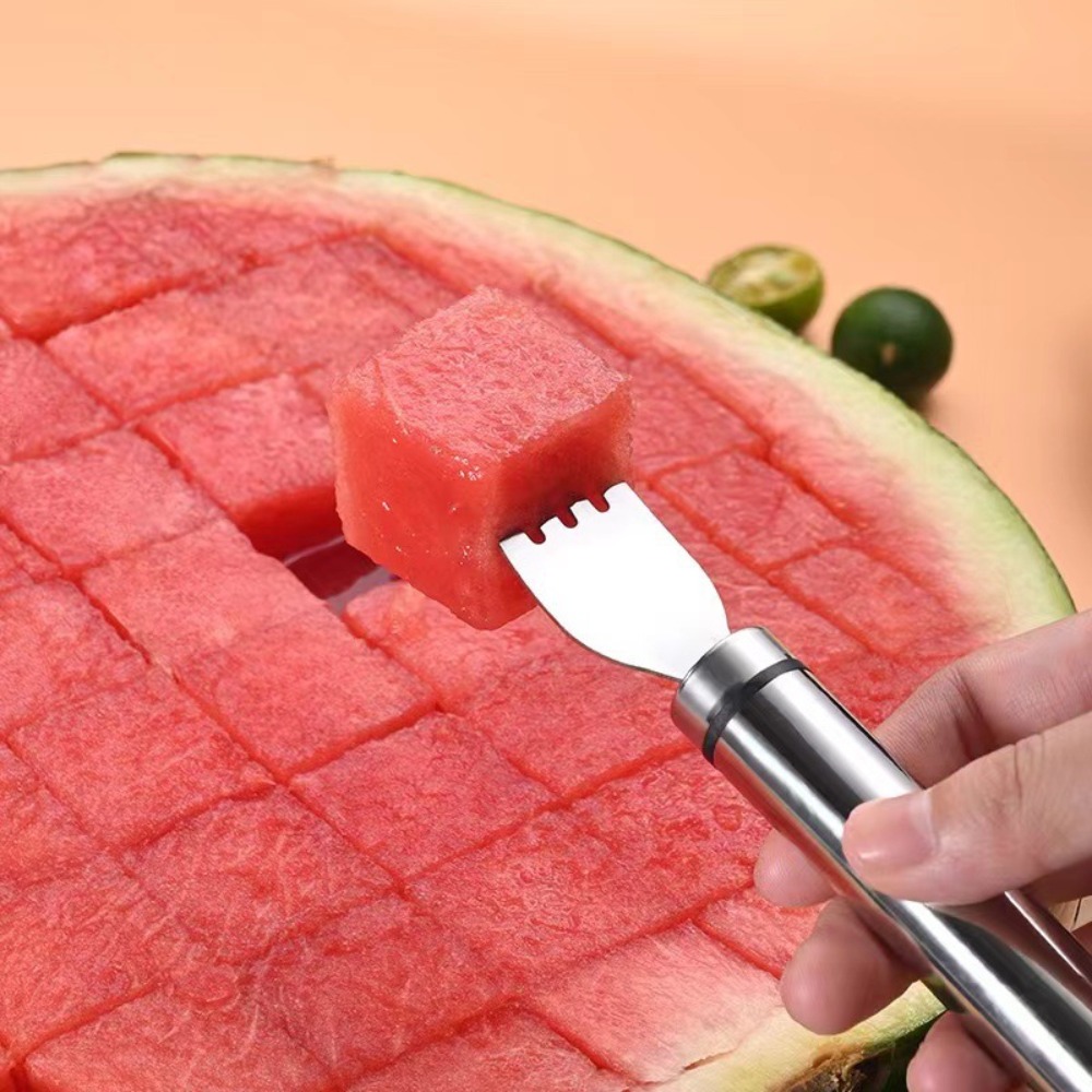 5 adet paslanmaz çelik 2'si 1  - Watermelon Slicer Cutter incelemesi ve fiyatı