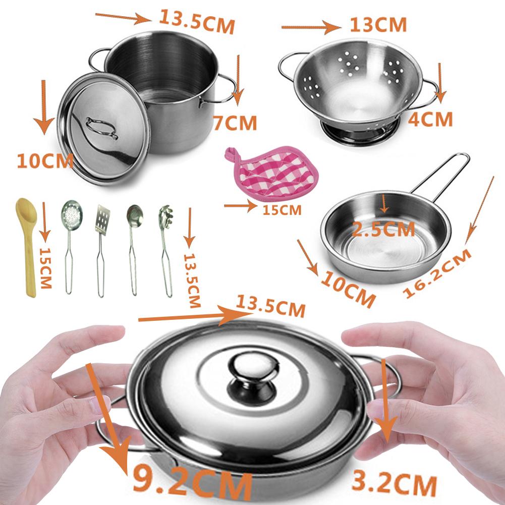 Paslanmaz Çelik Tencere ve Tav - Kitchen Gadgets For Kids incelemesi ve fiyatı