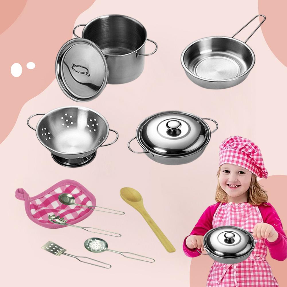 Paslanmaz Çelik Tencere ve Tav - Kitchen Gadgets For Kids incelemesi ve fiyatı