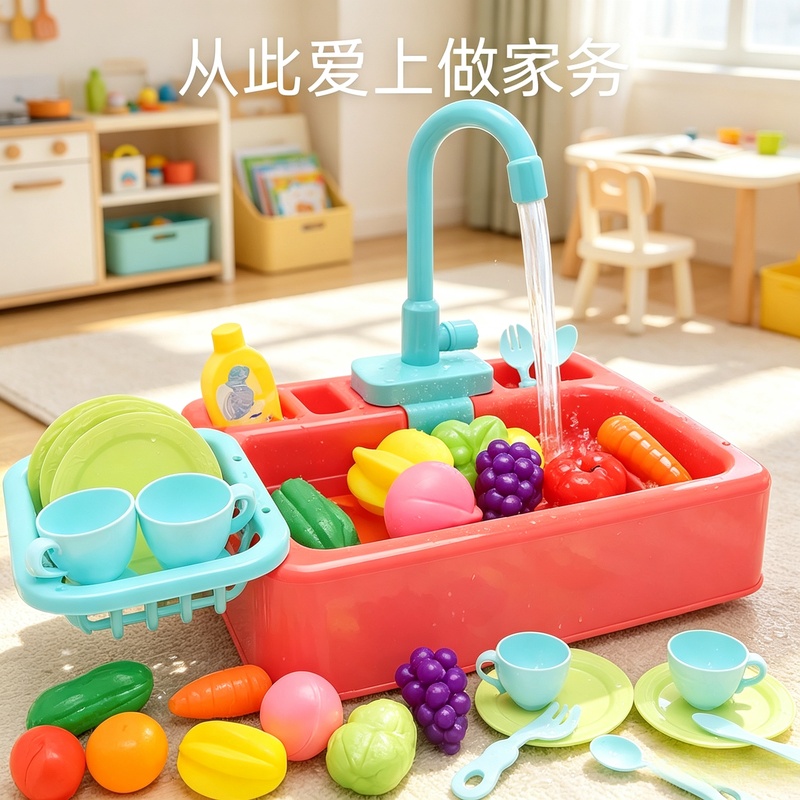 Mutfak Oyuncak Plastik Bulaşık - Kitchen Gadgets For Kids incelemesi ve fiyatı