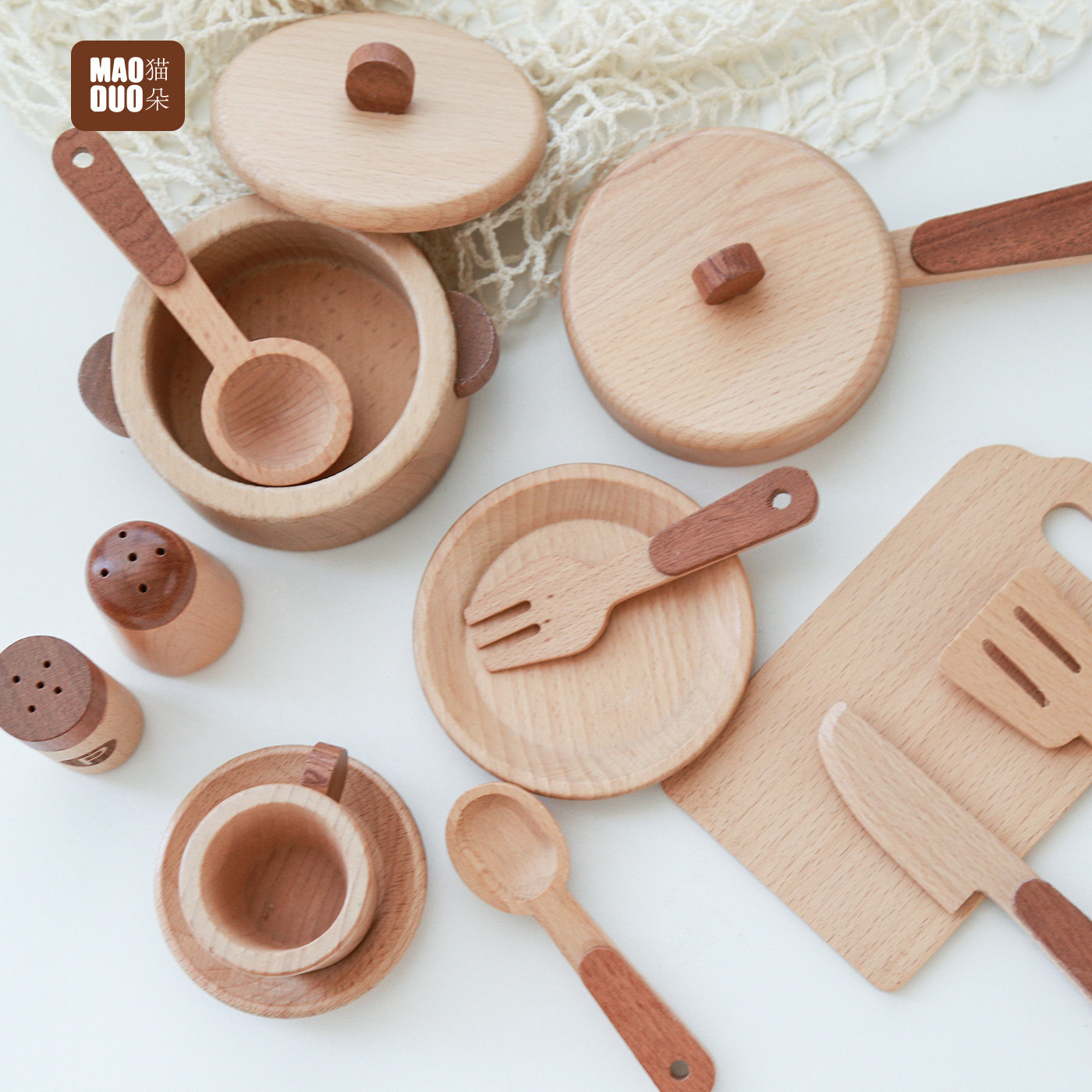 Maoduo Oyuncaklar Kayın Ahşap  - Kitchen Gadgets For Kids incelemesi ve fiyatı