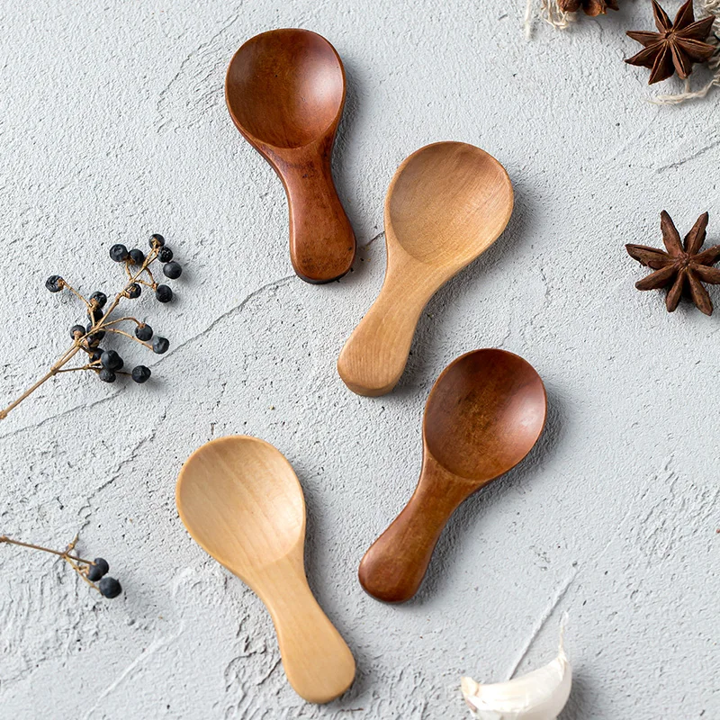 4 adet Mini Tahta Kaşık Küçük  - Kitchen Gadgets For Kids incelemesi ve fiyatı