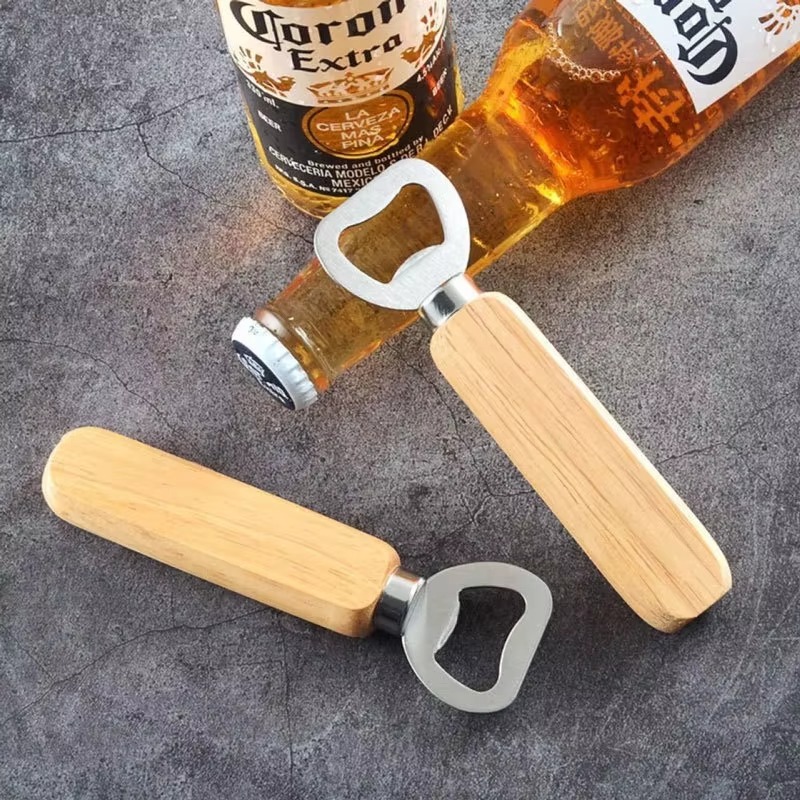 Paslanmaz Çelik Ahşap Şişe Aça - Kitchen Gadgets To Gift incelemesi ve fiyatı