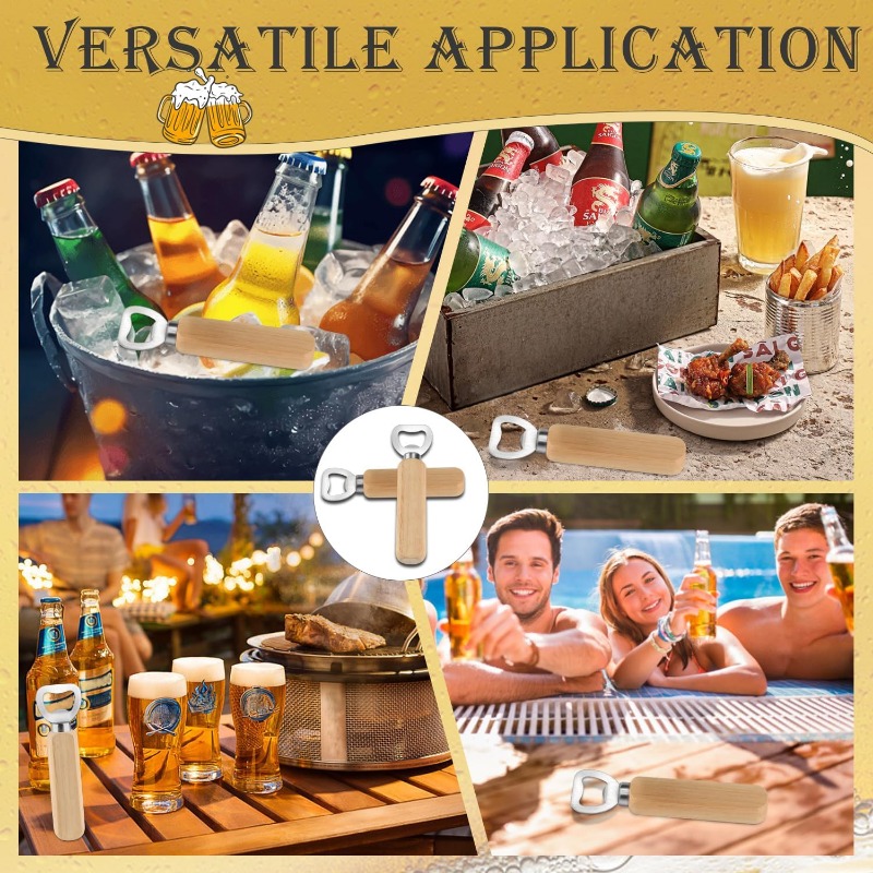 Paslanmaz Çelik Ahşap Şişe Aça - Kitchen Gadgets To Gift incelemesi ve fiyatı
