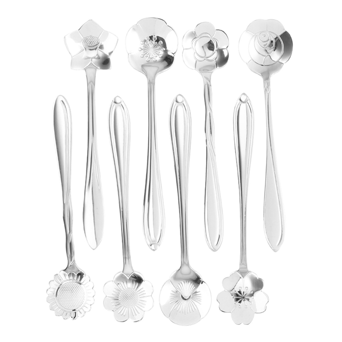 8 Adet Yaratıcı Çiçek Desenli  - Kitchen Gadgets To Gift incelemesi ve fiyatı